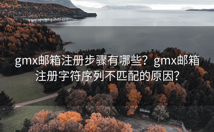 gmx邮箱注册步骤有哪些？gmx邮箱注册字符序列不匹配的原因？