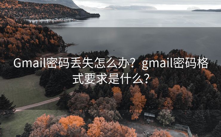 Gmail密码丢失怎么办？gmail密码格式要求是什么？