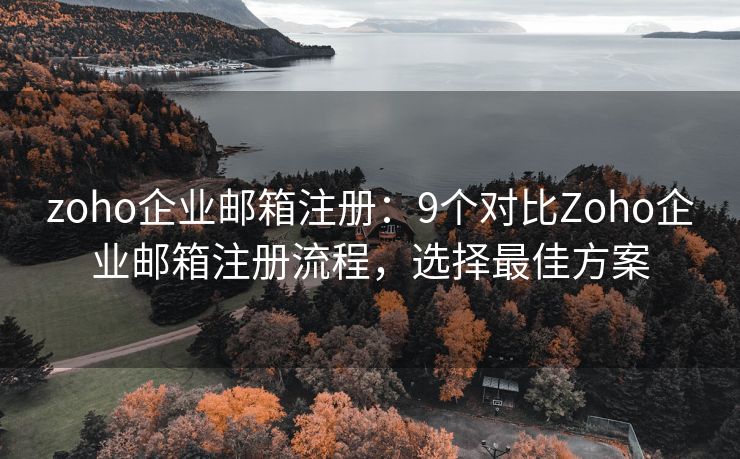 zoho企业邮箱注册：9个对比Zoho企业邮箱注册流程，选择最佳方案